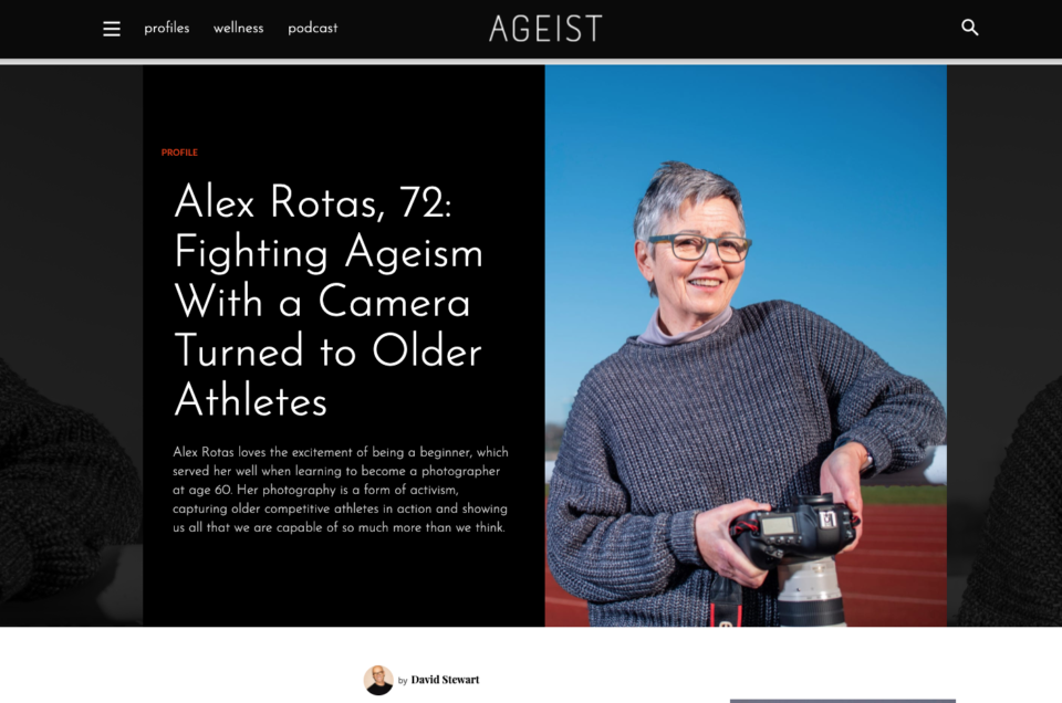 Interview with Ageist magazine